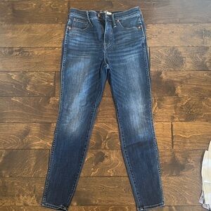 Madewell Dark Blue Skinny Jeans